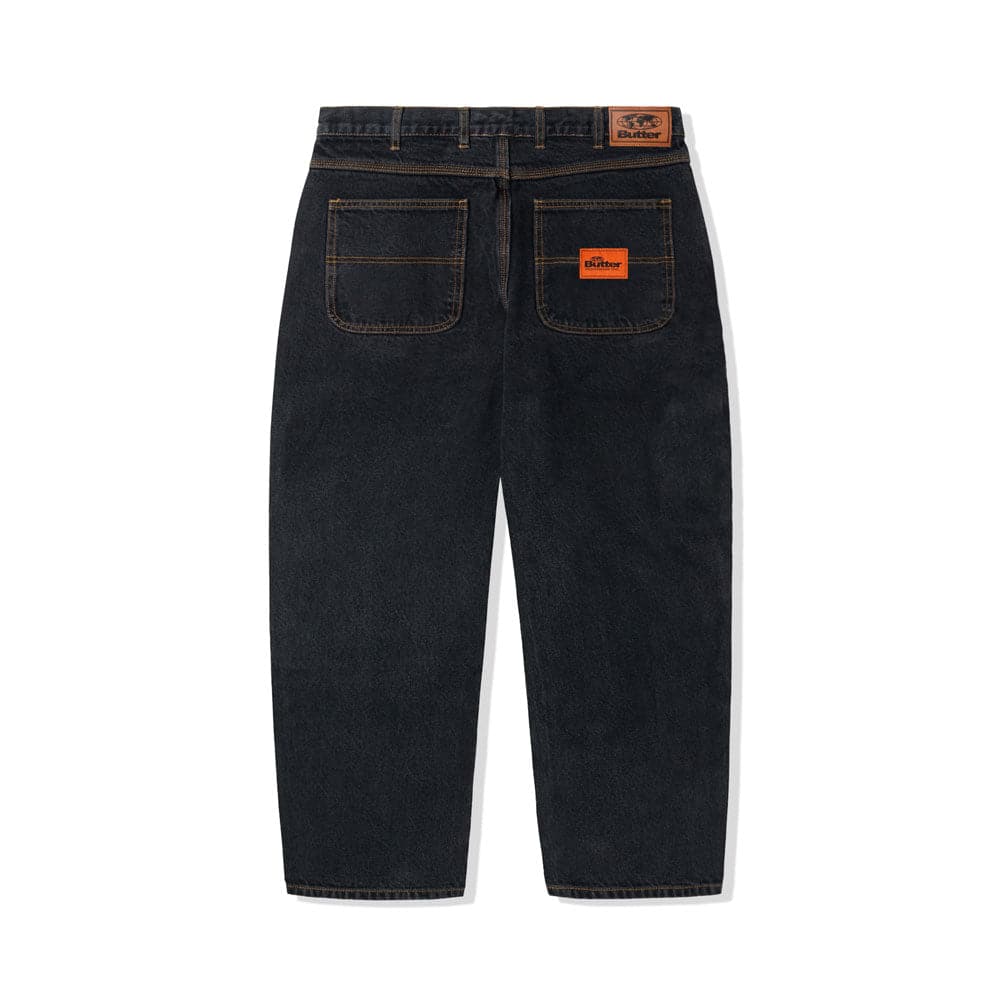 Butter Goods 'Santosuosso Denim' Jeans (Washed Black) - Image 2