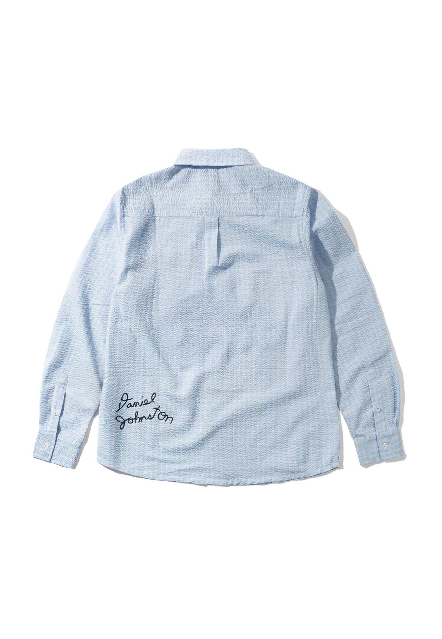 Butter Goods X Daniel Johnston 'Alive Again' Shirt (Light Blue) - Image 2