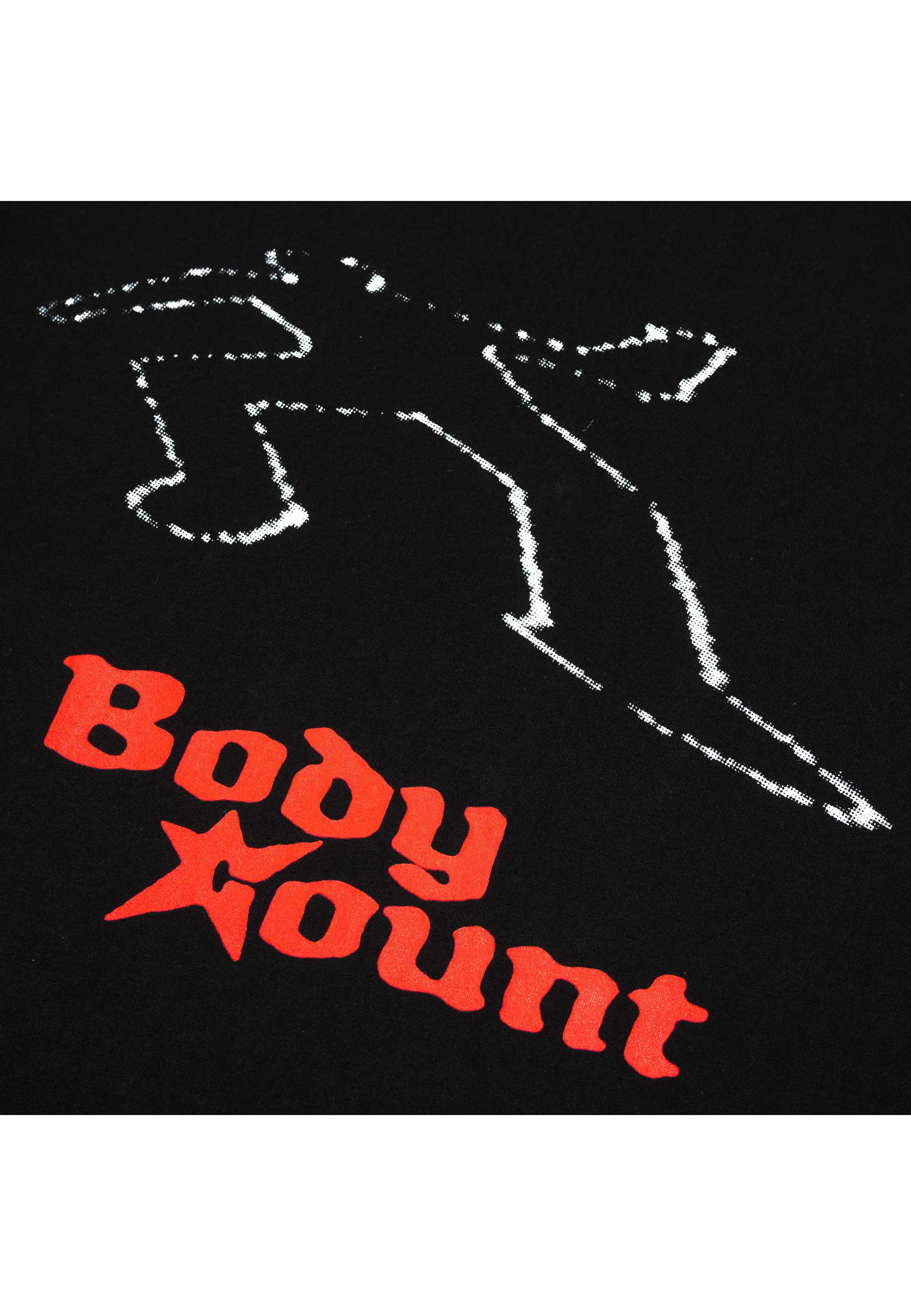 Carpet Company 'Chalk Outline' T-Shirt (Black) - Image 3