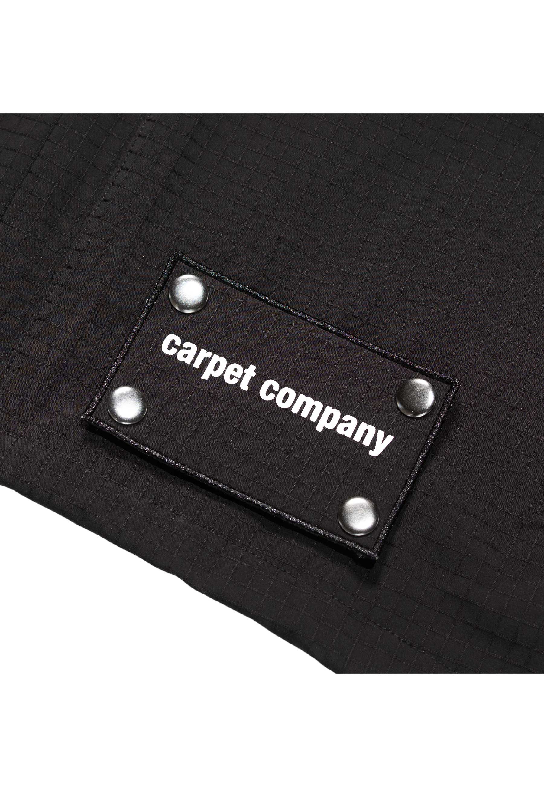 Carpet Company 'Reversible Hood' Rain Jacket (Black) - Image 5