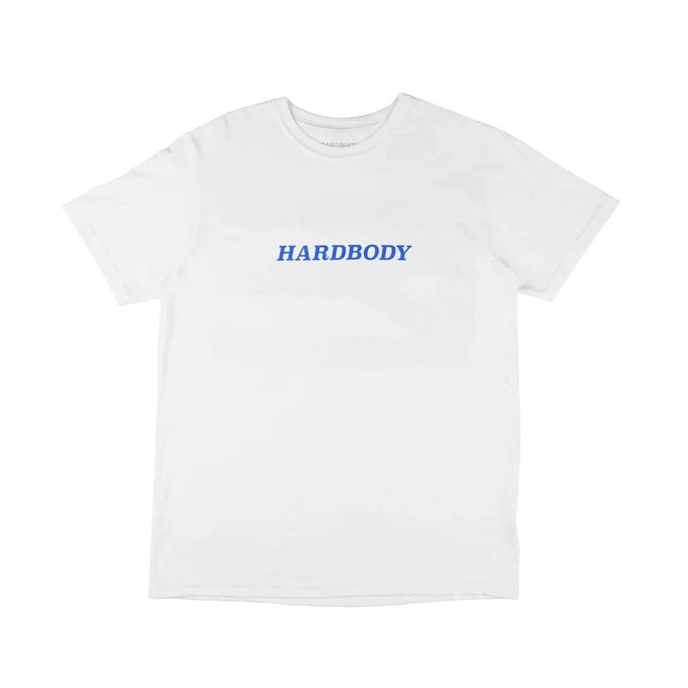 Hardbody 'Puerto Rico Logo' T-Shirt (White / Blue)