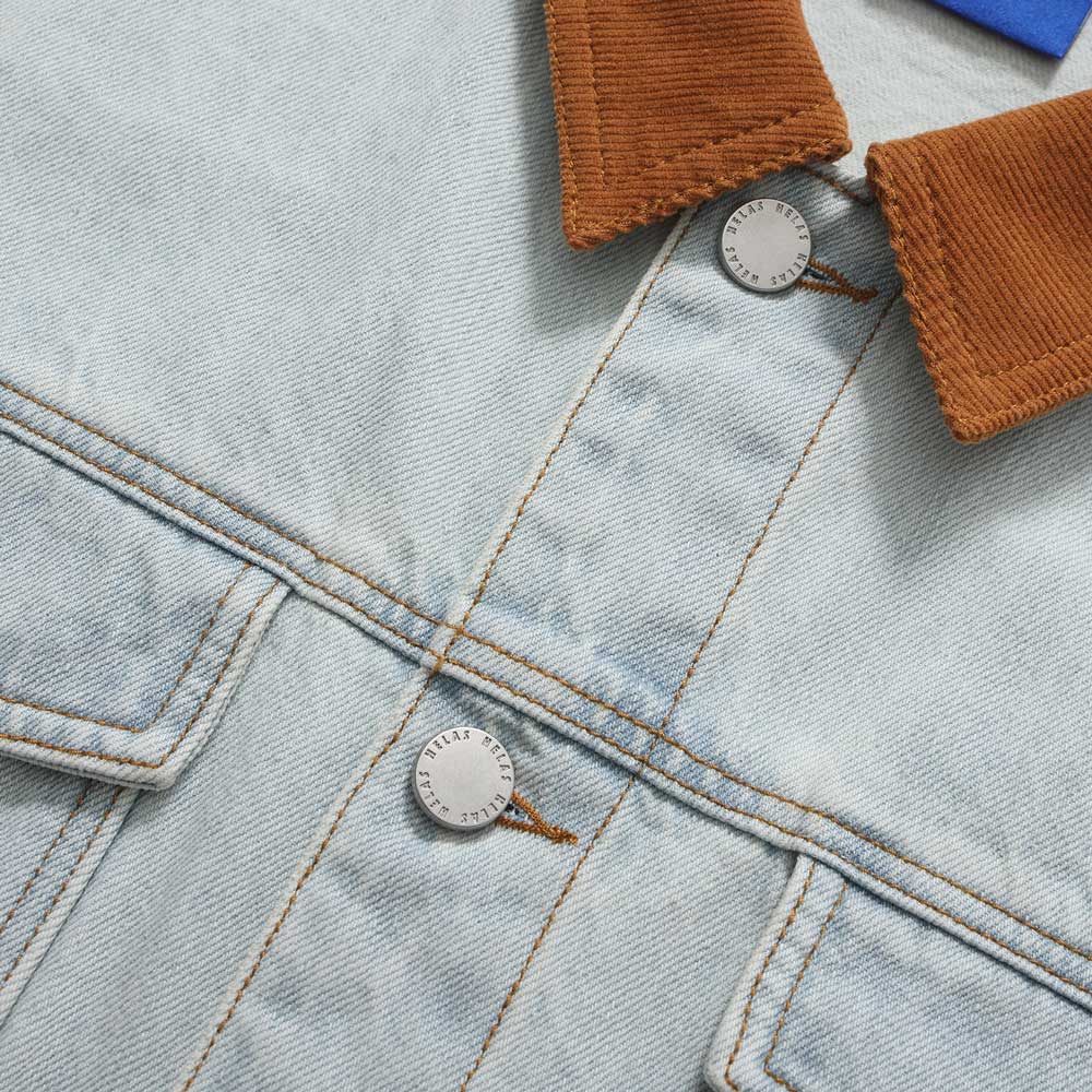 Helas 'Jazzy Jeans' Denim Jacket (Light Blue) - Image 3