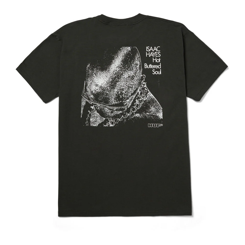 HUF 'Hot Buttered' T-Shirt (Vintage Black) - Image 2