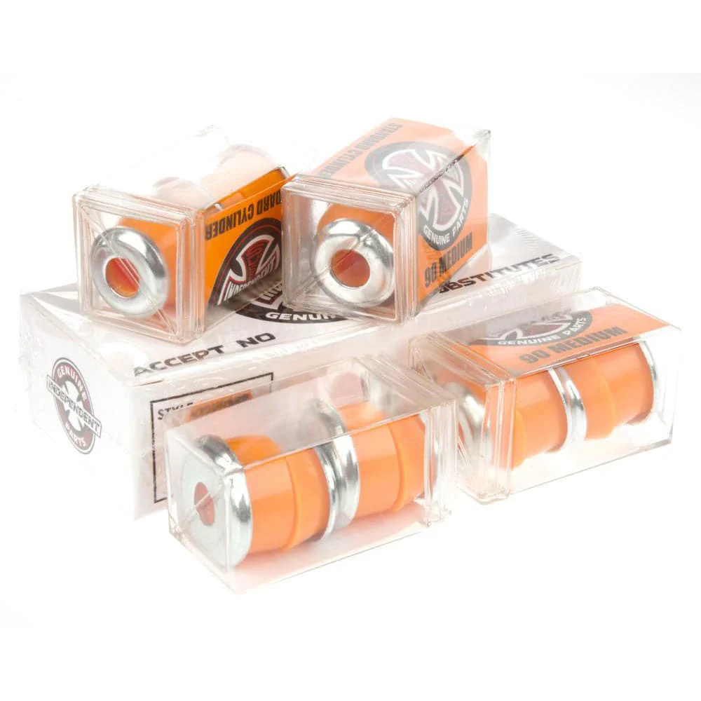 Independent 'Standard Cylinder' 90A Medium Bushings (Orange)