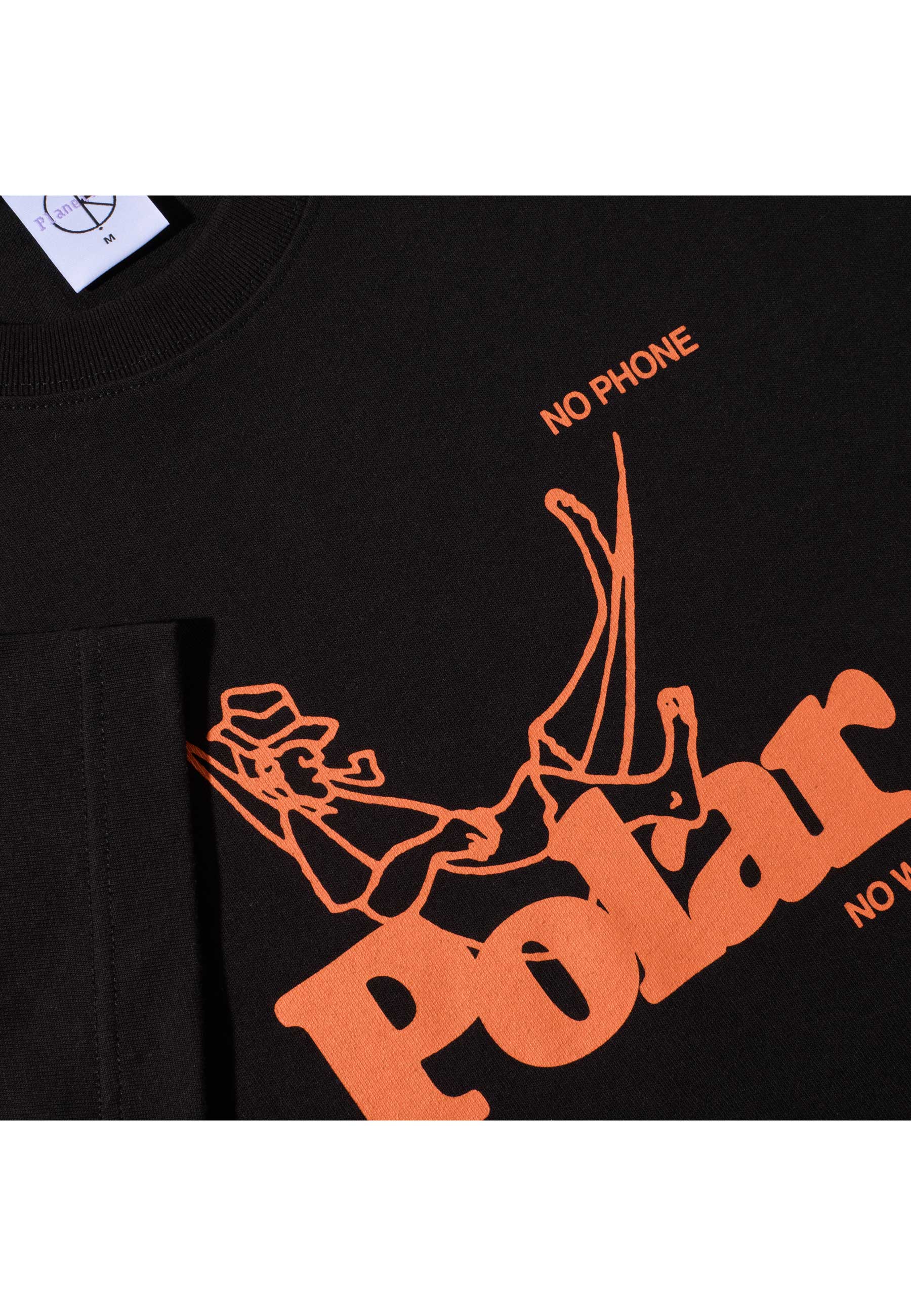 Polar 'No Worries' T-Shirt (Black) - Image 2