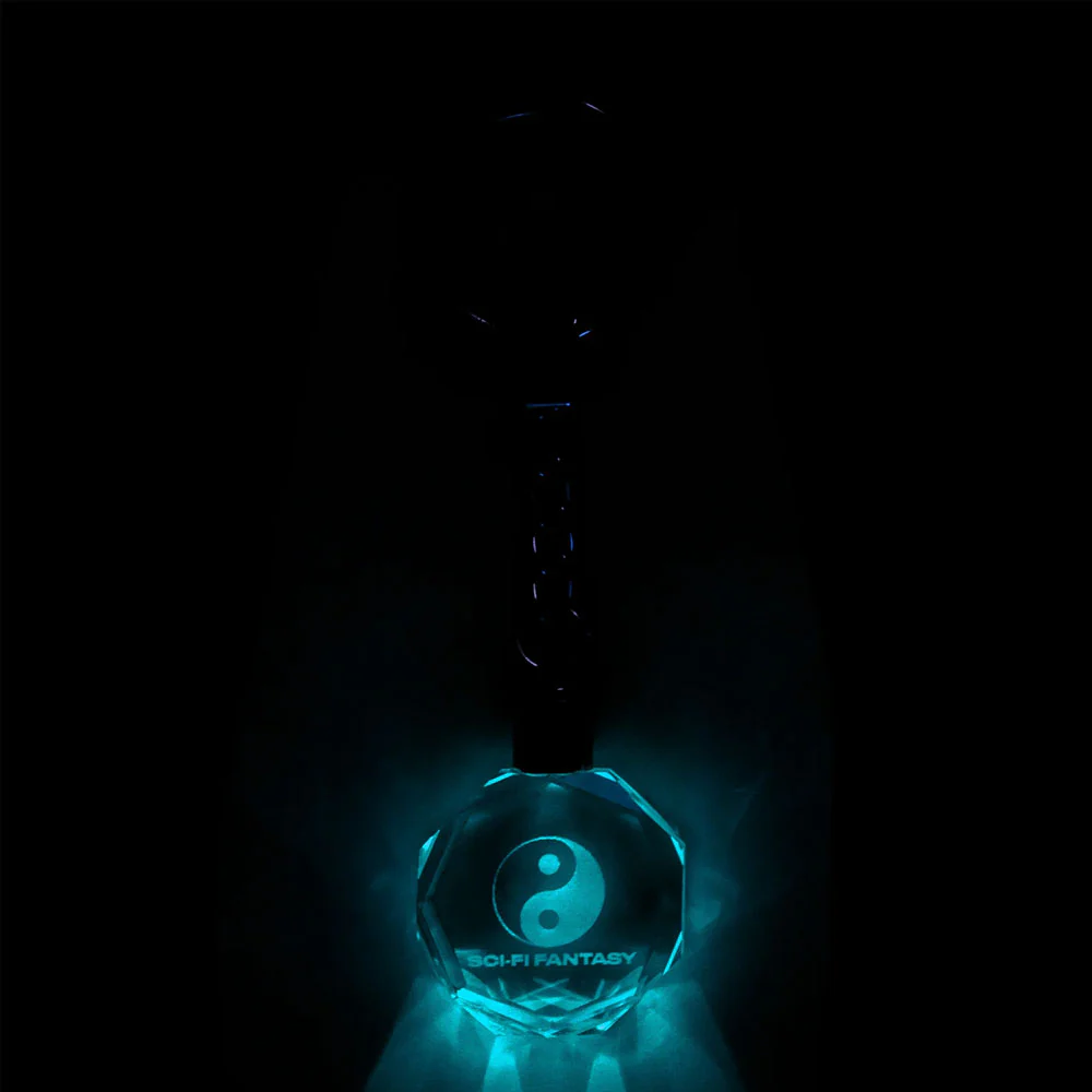Sci-Fi Fantasy 'Light Up Crystal' Keychain - Image 2
