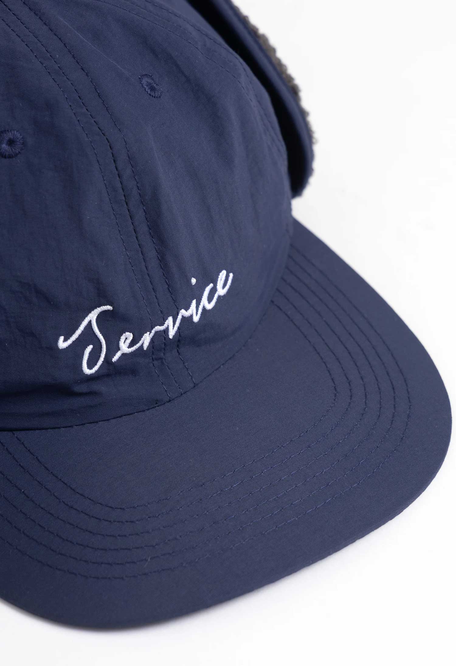 Service Works 'Script' Trapper Cap (Navy) - Image 2