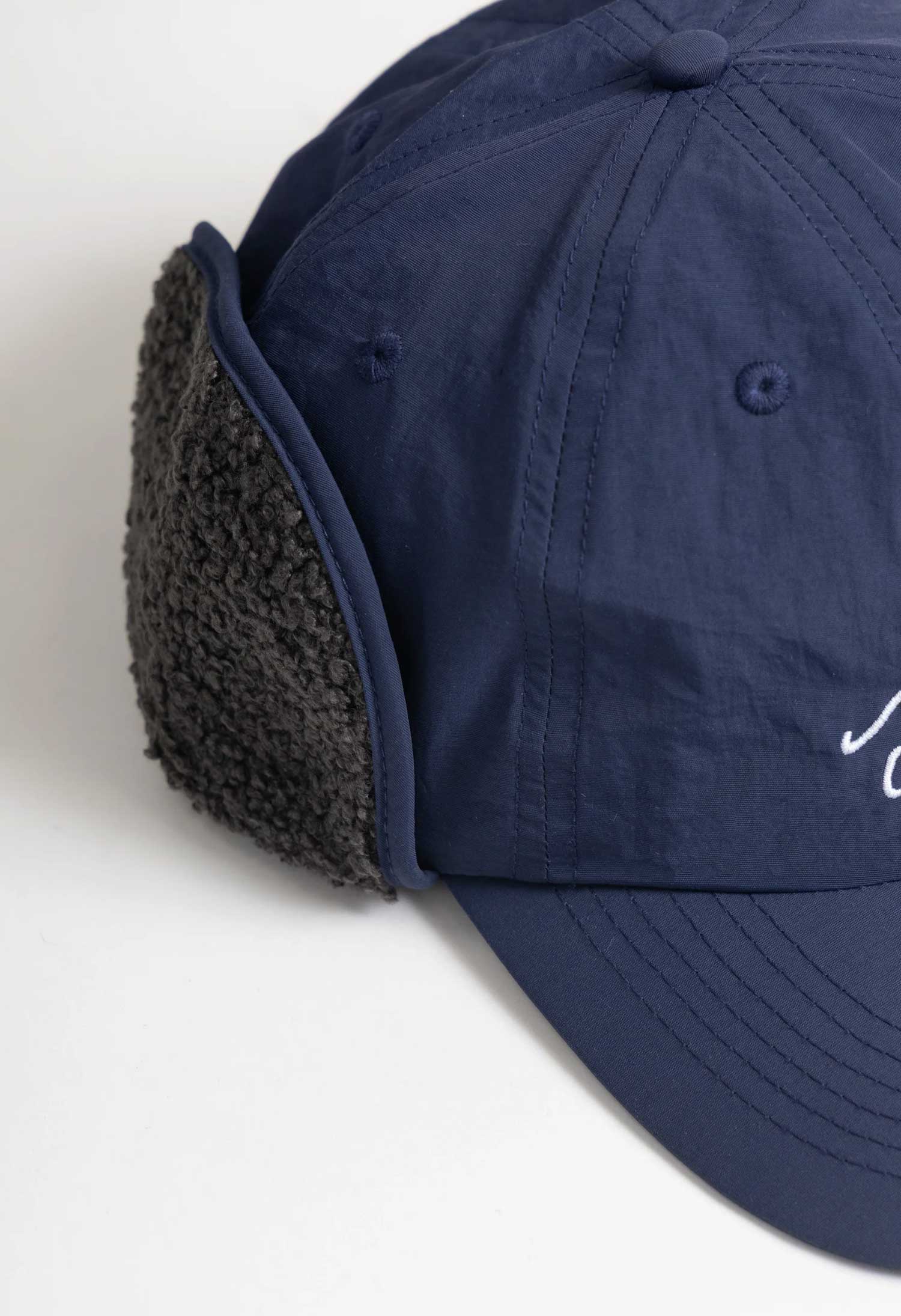 Service Works 'Script' Trapper Cap (Navy) - Image 3