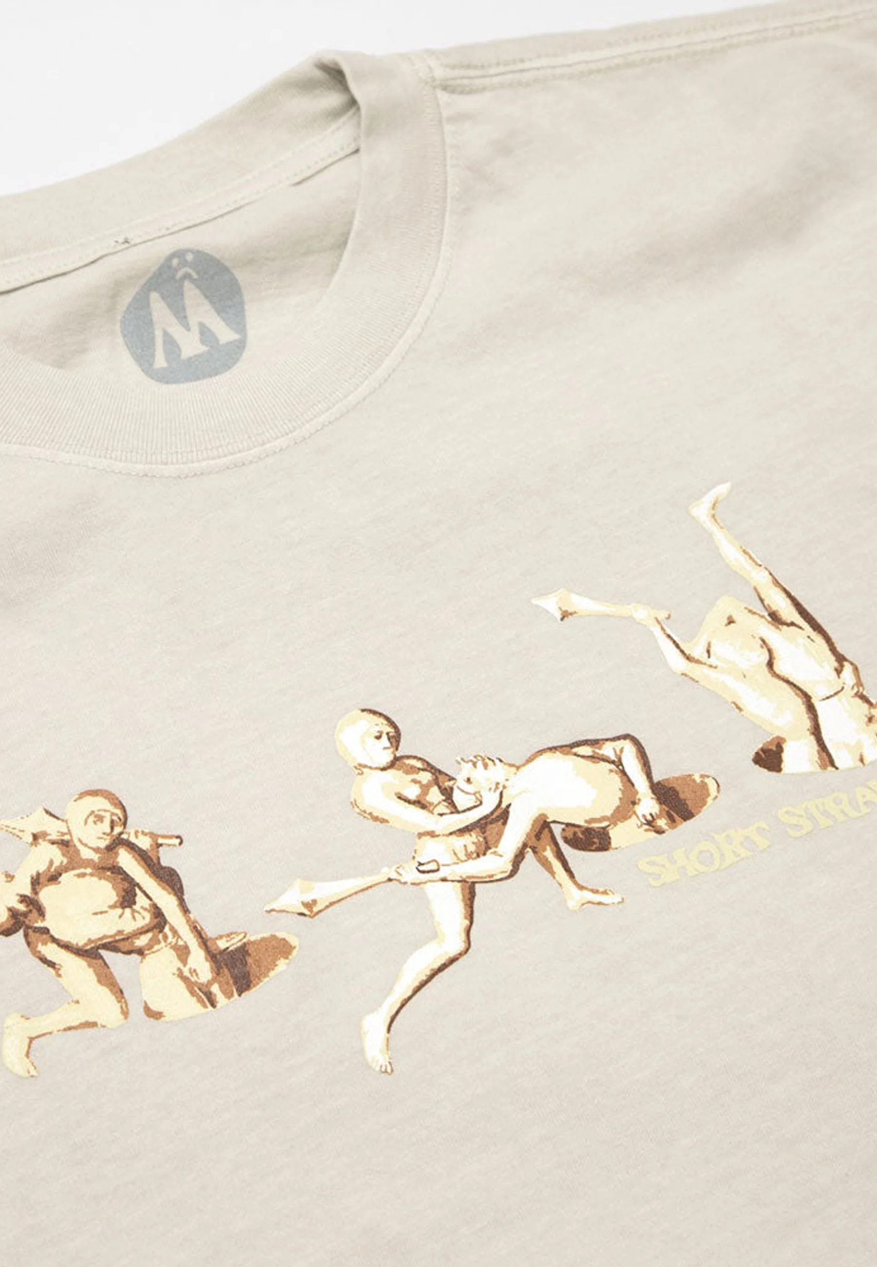 Short Straw 'Divorce' T-Shirt (Bone) - Image 2