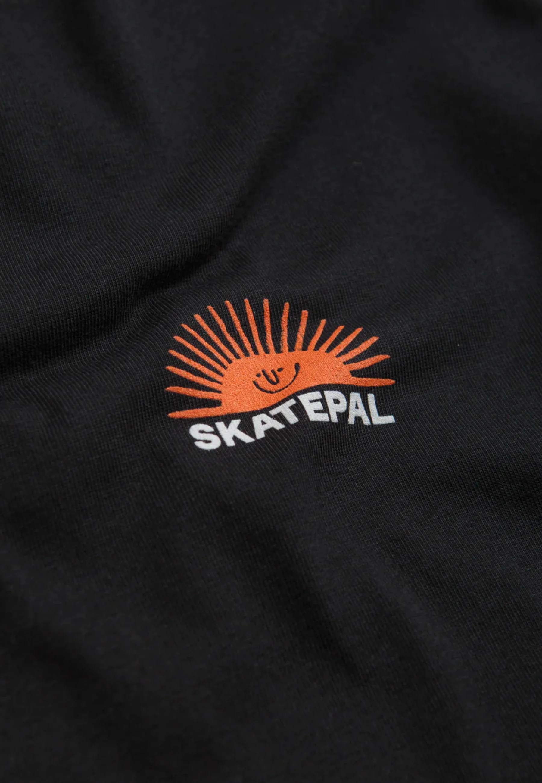 SkatePal 'Sun' T-Shirt (Black) - Image 3