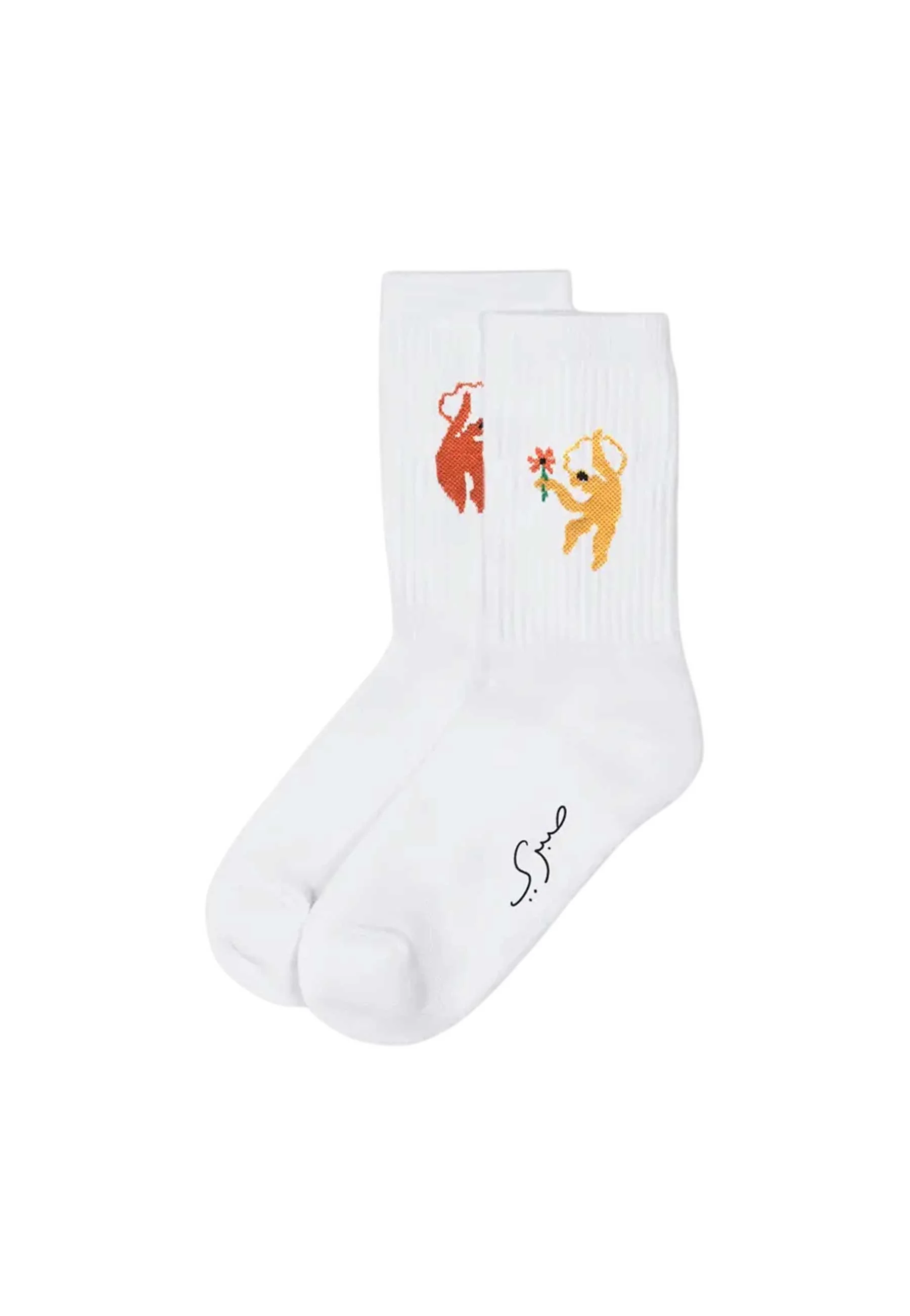 SkatePal X Sabri Sundos Socks (White)