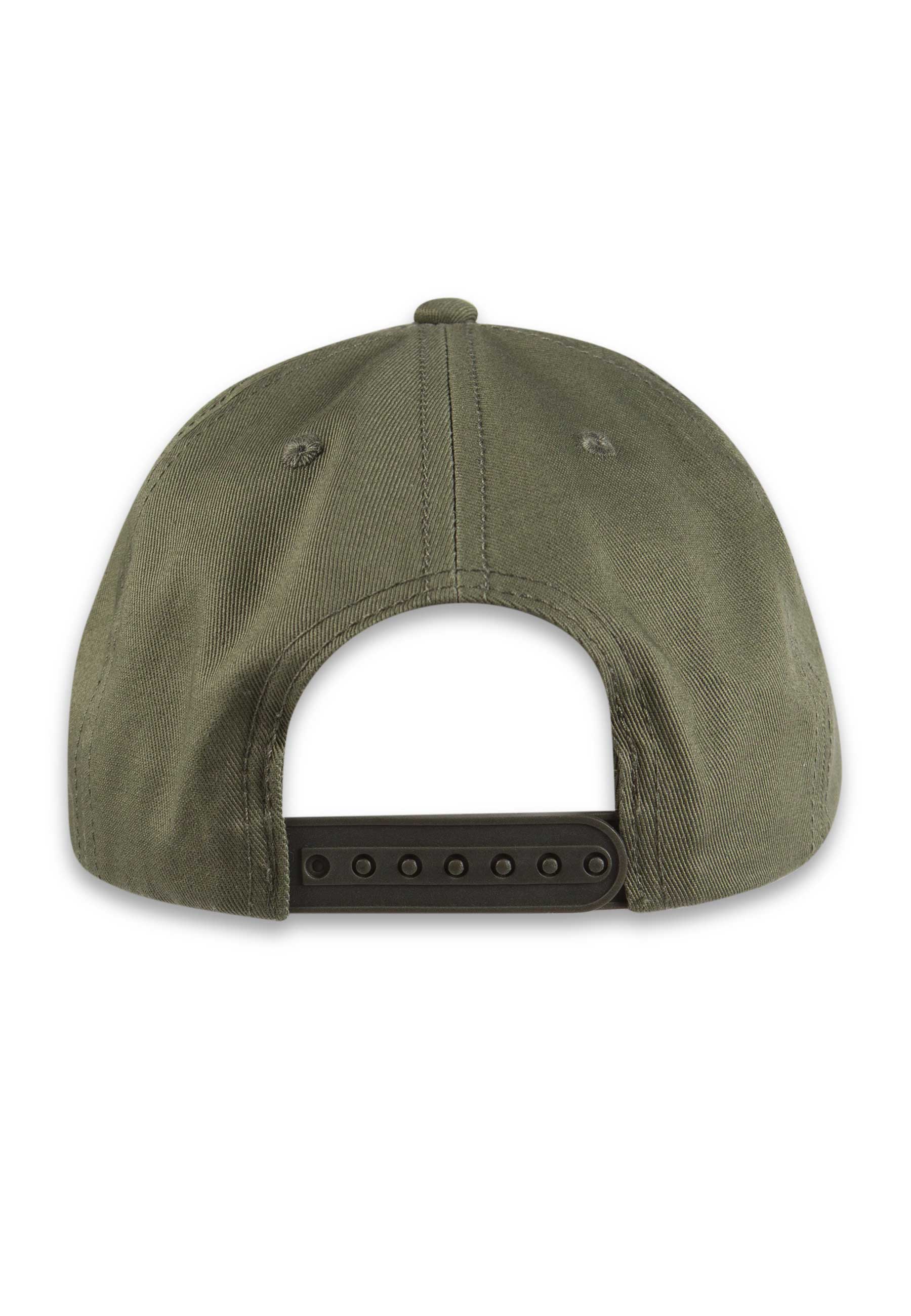 Sour Solution 6 Panel Cap (Olive) - Image 2