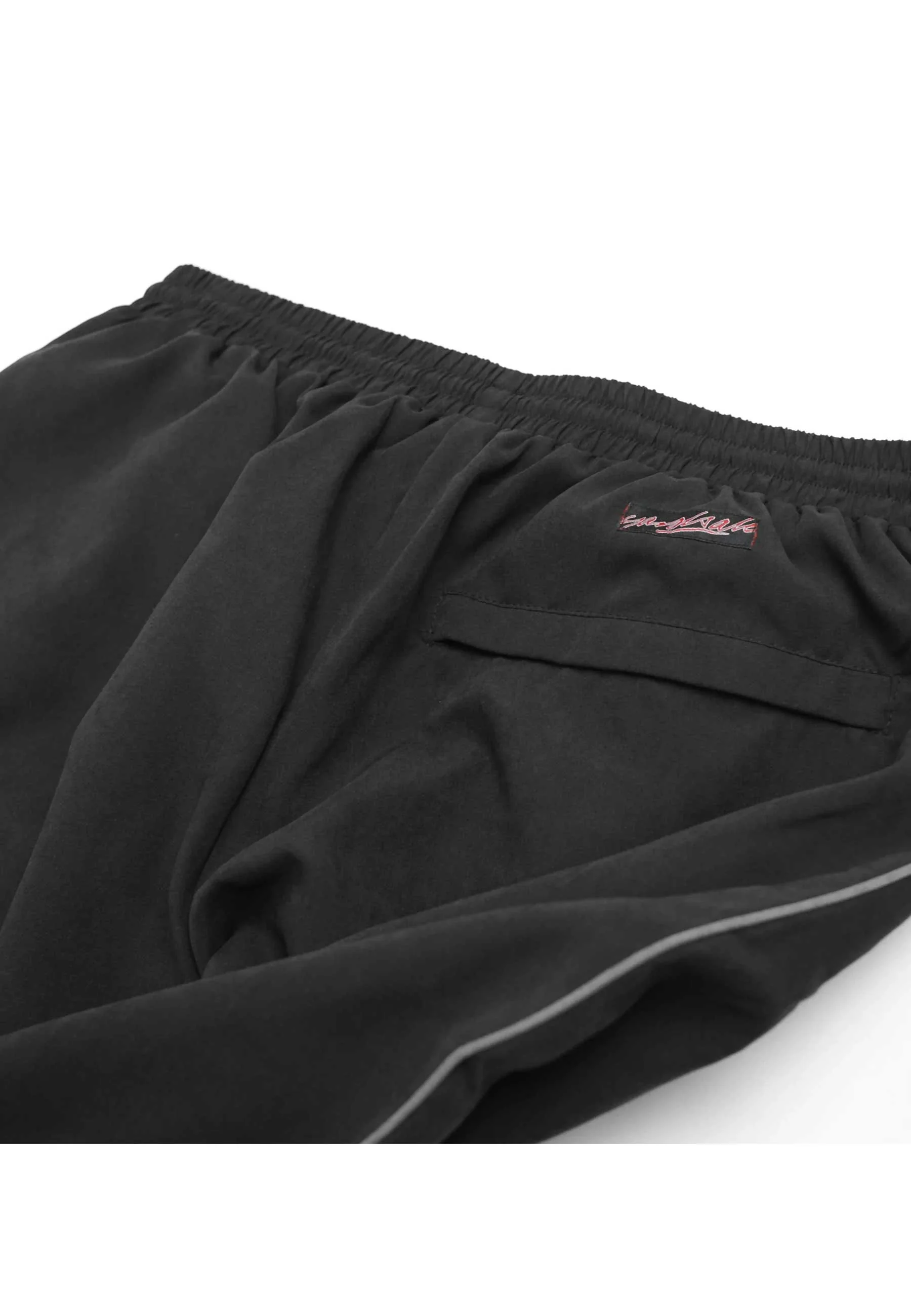 Yardsale 'Luna' Shell Tracksuit Bottoms (Black / Grey) - Image 5