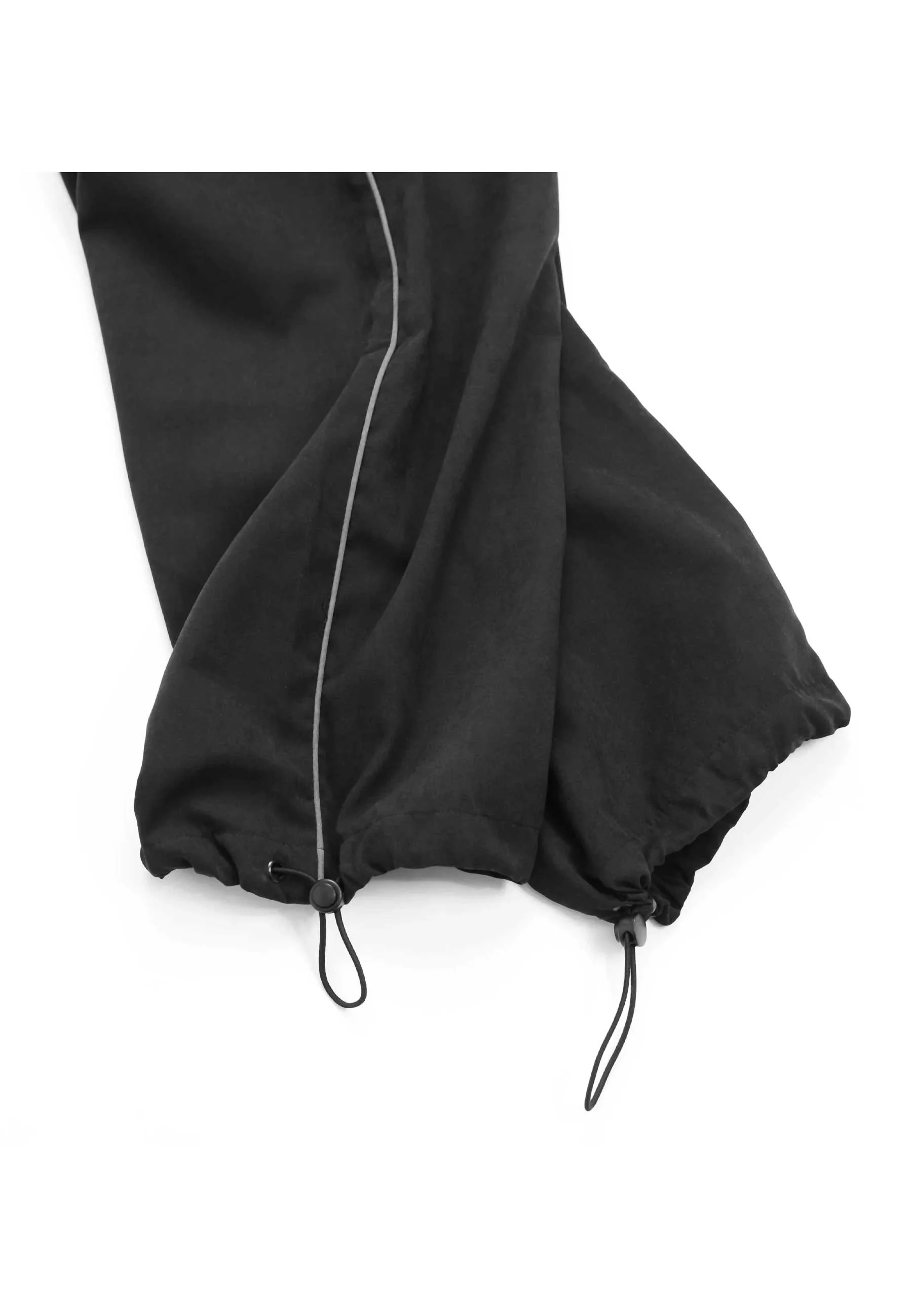 Yardsale 'Luna' Shell Tracksuit Bottoms (Black / Grey) - Image 6