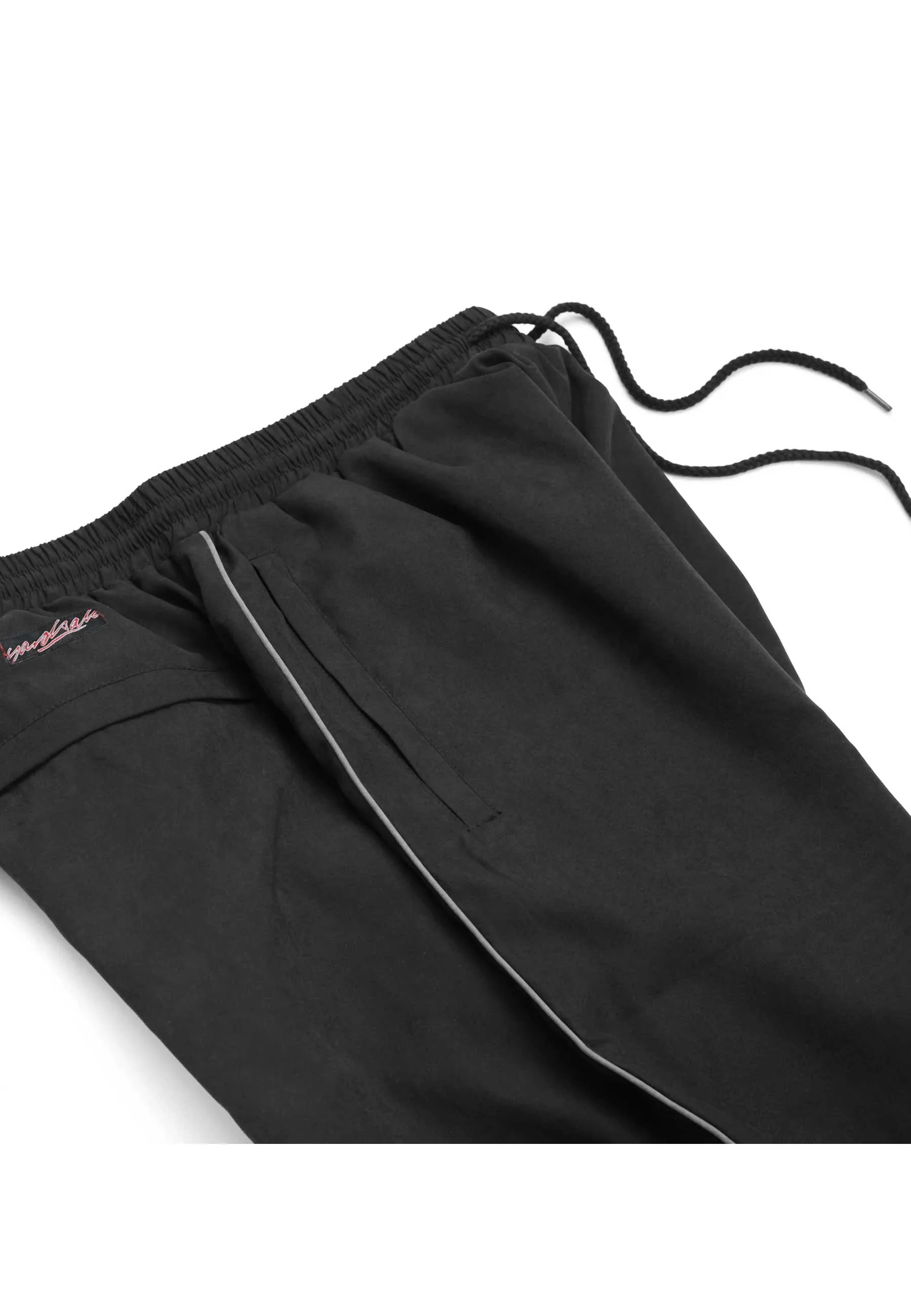 Yardsale 'Luna' Shell Tracksuit Bottoms (Black / Grey) - Image 7